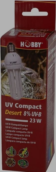 Lampa energooszczędna uv-b 8% terarium