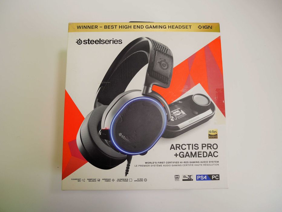 Nowe SteelSeries Arctis Pro + GameDAC czarne