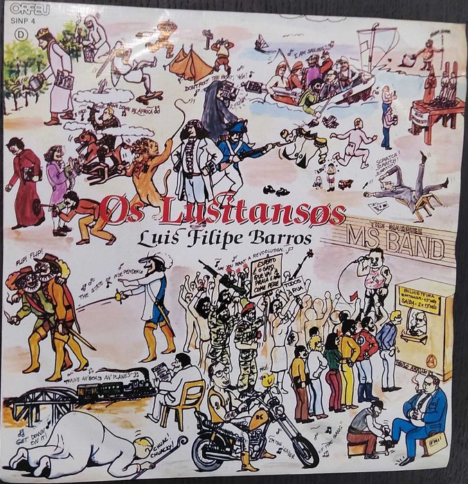 Vinil Single - Luis Filipe Barros - Os Lusitanos