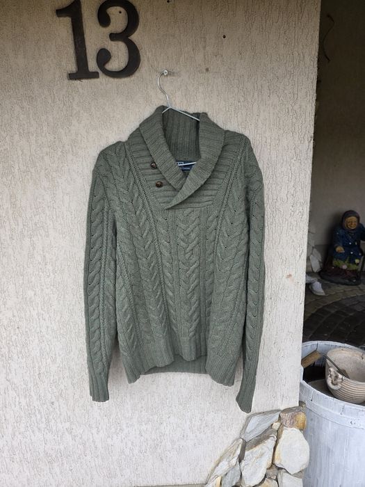 Sweterek ralph lauren meski S wełna merino