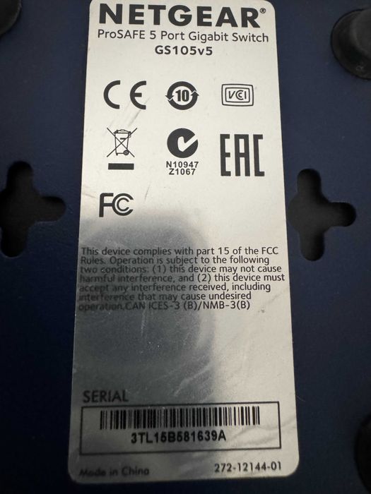 Switch TP-LINK TL-SG108, D-Link DGS-108, NETGEAR GS308E-400EUS ta in.
