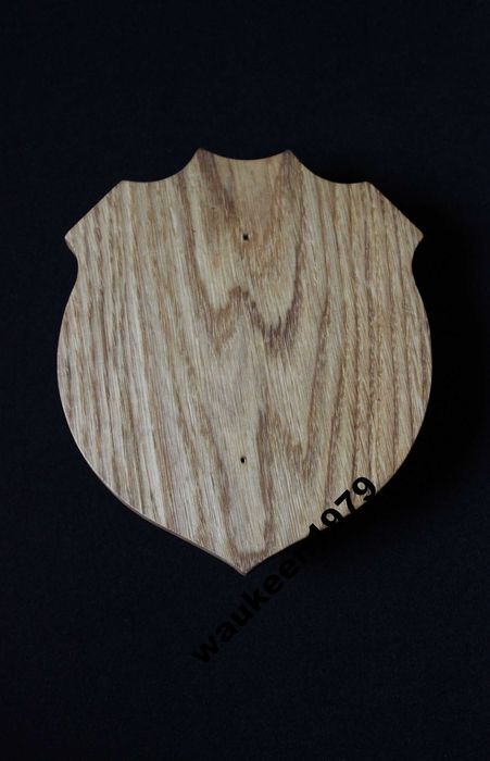 декор бронзовая подкова на дереве, Эстония 1965-й год