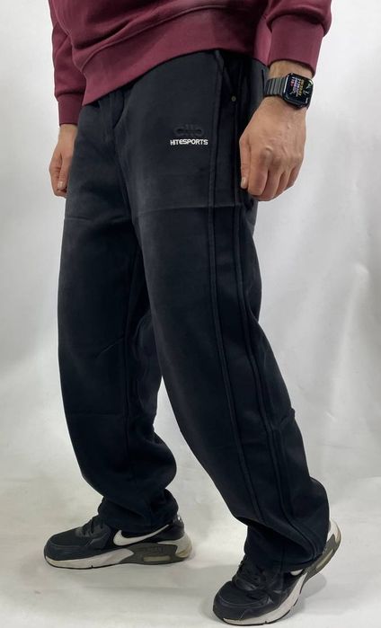 Мужские штаны зимние на флисе коттон