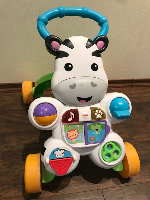 Ходунки (каталка) для дітей Fisher-price Зебра та ходунки Lindo