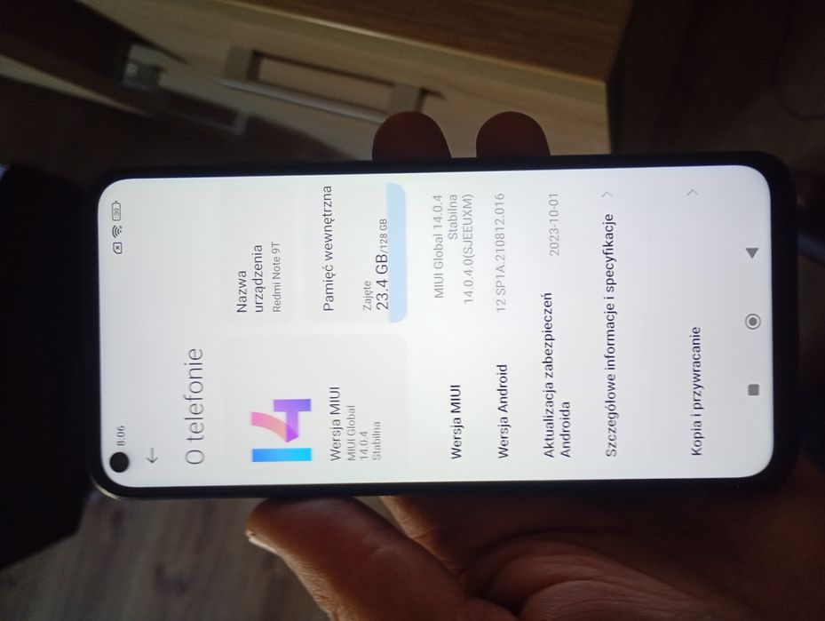 redmi note 9t stan dobry
