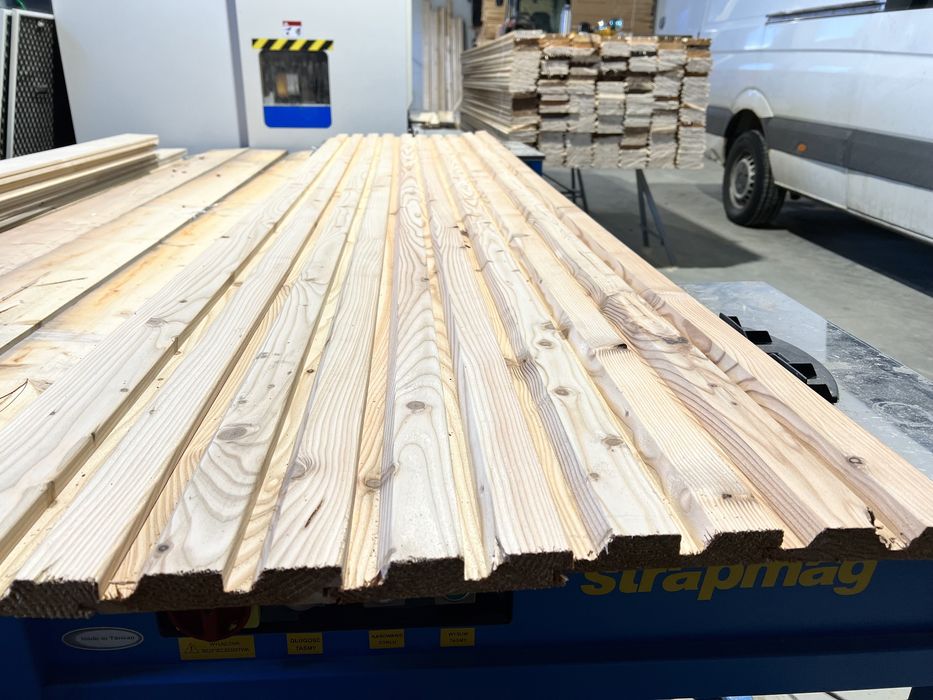 Deska tarasowa  elewacyjna bezseczna  modrzew Producent