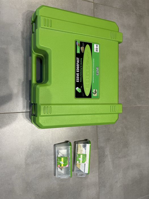 ESSVE EDGEFAST  - Pistolet-gwoździarka do ukrytego montażu  tarasu