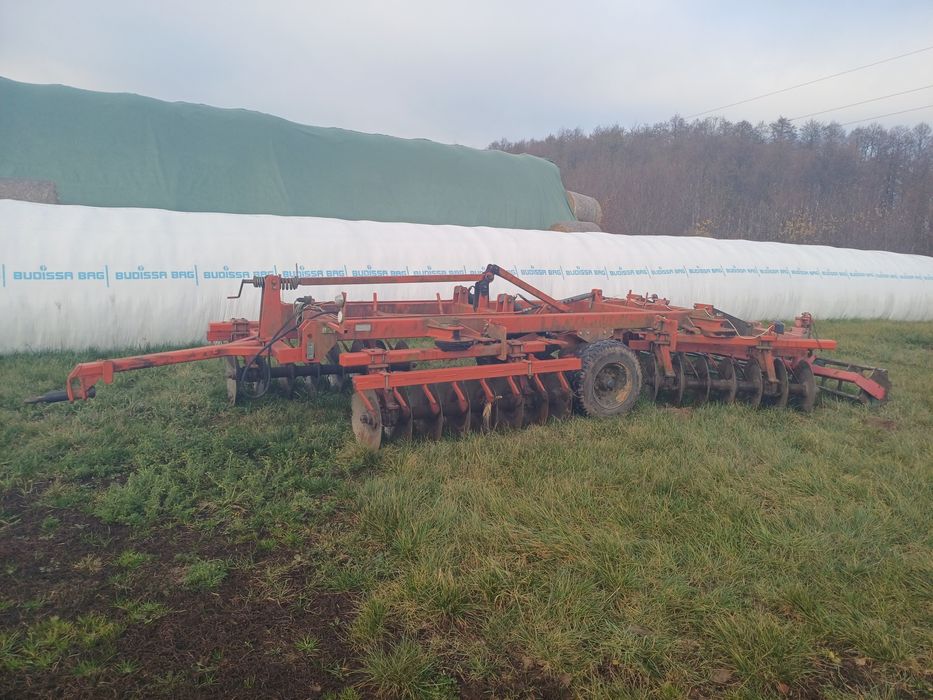 Brona talerzowa ciągana z wałem 3,5m Żukowo 2000r.