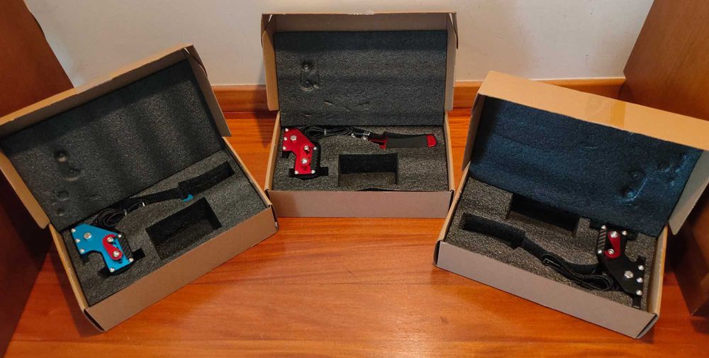Travão de mão para simuladores/jogos (PC - ligação USB)