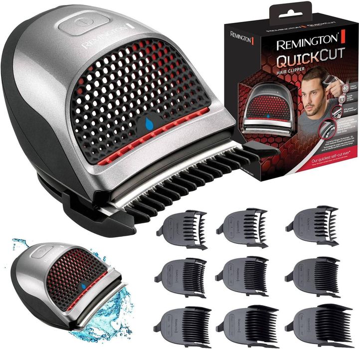 Remington HC4250 QuickCut. 
Забезпечує на 57% більше покриття леза для швидшого та рівнішого стриження. 
Насадки: У комплекті йде 9 насадок-гребінців