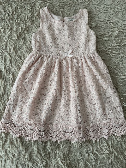 Нежное кружевное платье H&M, 104-110 /сукня, плаття