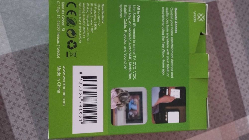 Woox/Tuya/Smart Life Universal Smart Remote Control64752201804673124