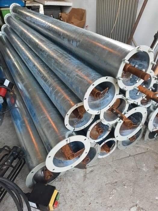 Rura ocynk Żmijka Do Zboża Przenośnik nowe Transport