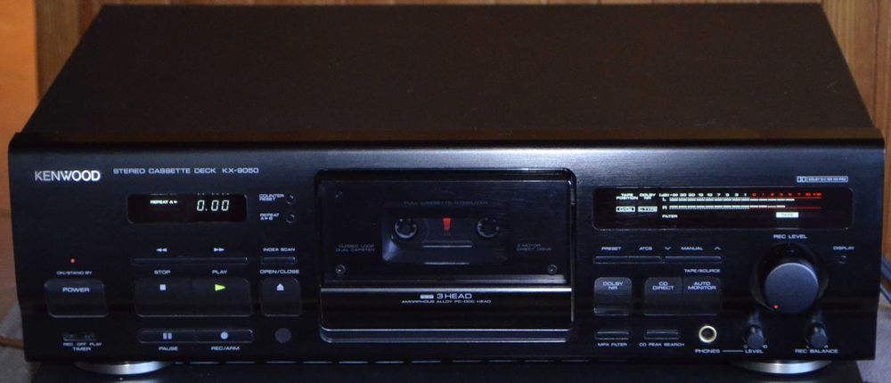 Kenwood KX-9050 Magnetofon kasetowy Top! Japan 3 Głowice D.D.