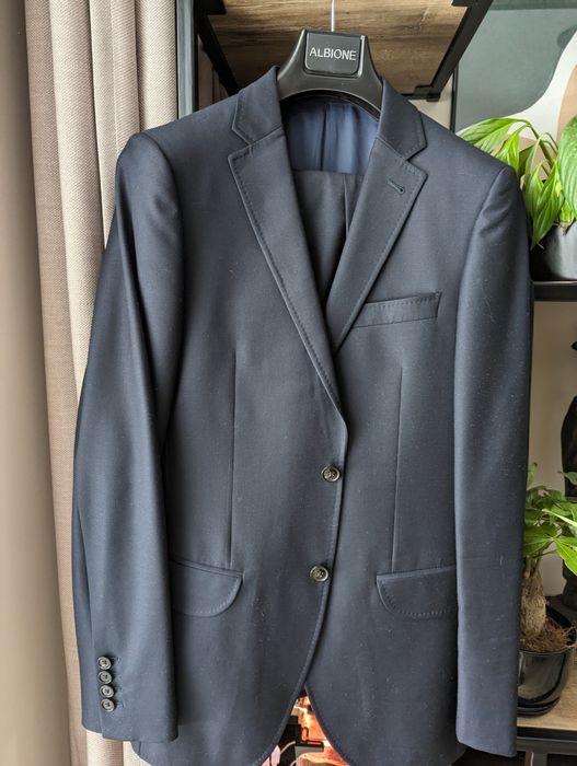 Garnitur Albione, 100% wełna jak nowy + pokrowiec