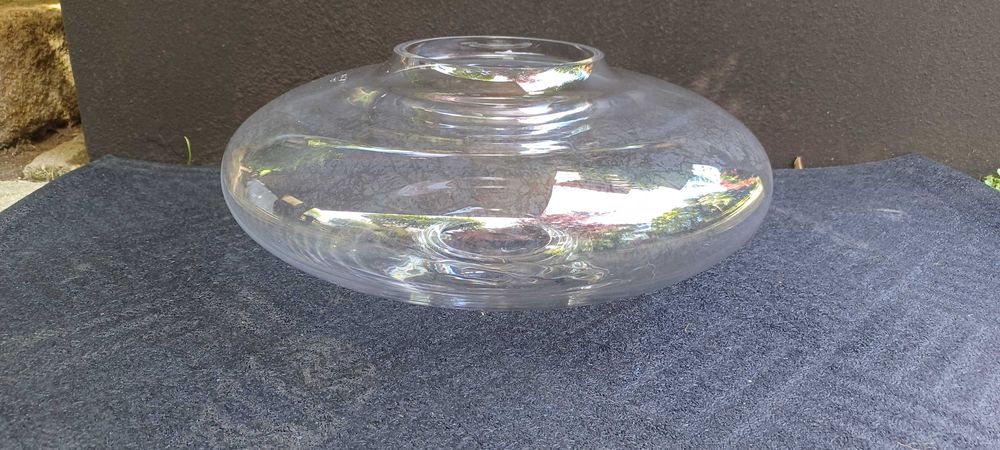 Taça vidro fundo redondo