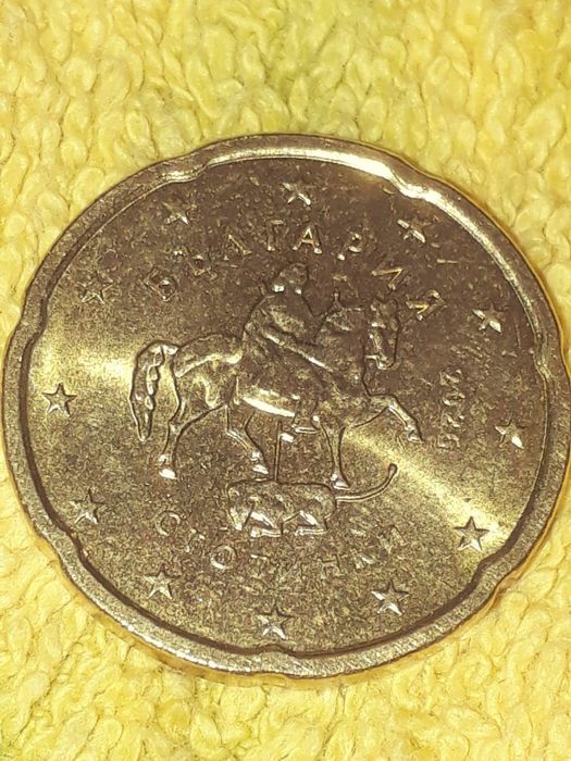 Euro Bulgária 10 e 20 cêntimos