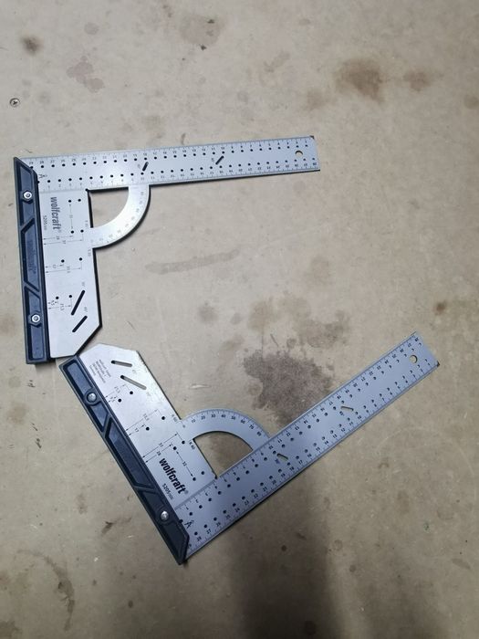 2 esquadros da wolfcraft