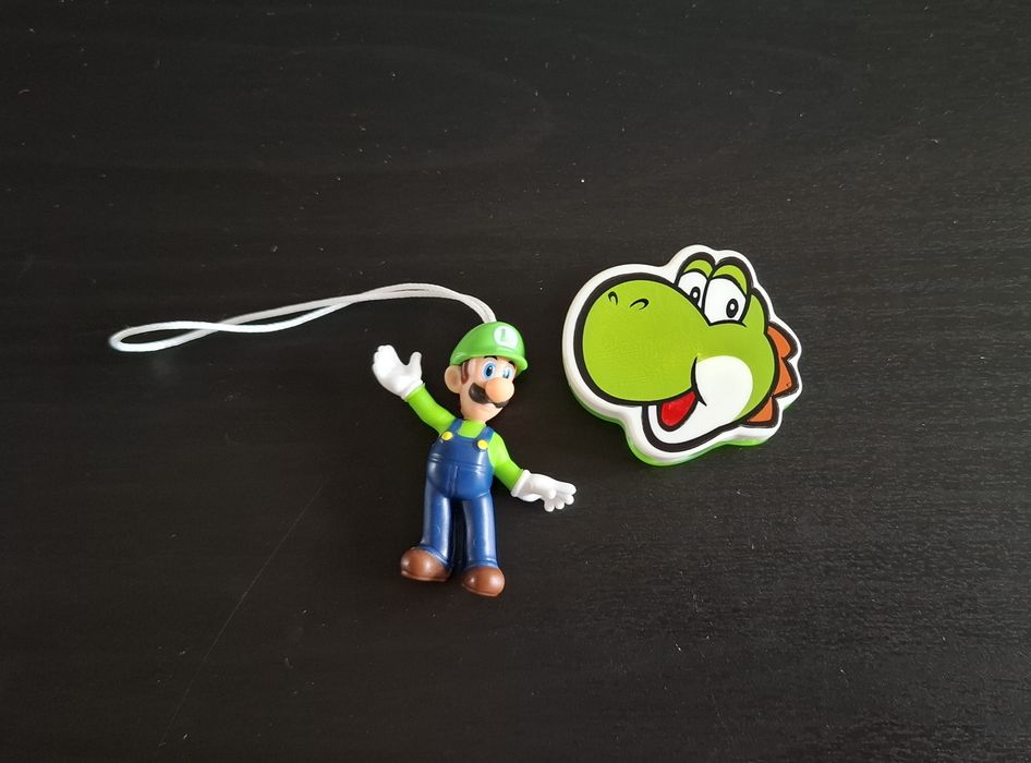 Kinder Niespodzianka Zabawki Brelok Mario Luigi Yoshi