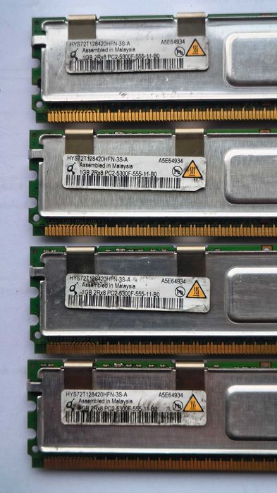 INFINEON Pamięć RAM serwerowa HYS72T128420HFA-3S-A 1GB