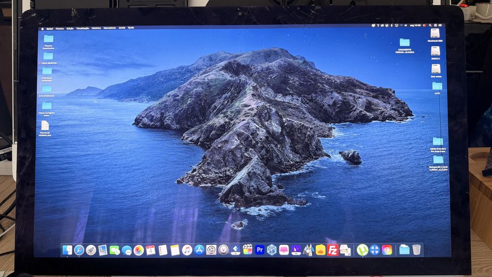 Vendo Imac 27” I7 2018 com ecrã partido
