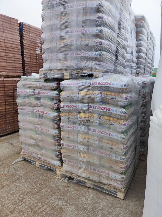 Pellet Olczyk ENplus A1 premium wysoka kaloryczność niska ilość popiołu