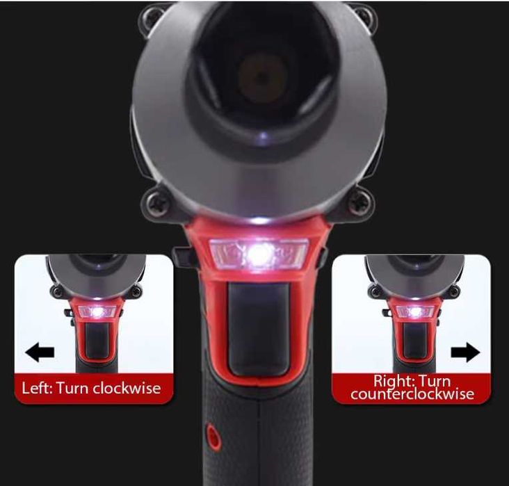 Klucz Udarowy 1300Nm Popd Baterię do Milwaukee M18