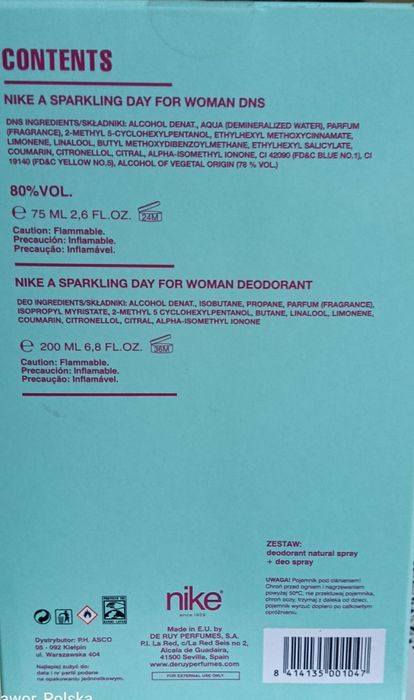 Nike zestaw  A Sparkling Day Woman