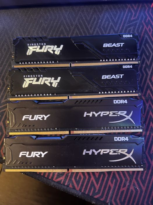 Ram DDR4 Fury-hyperx/beast