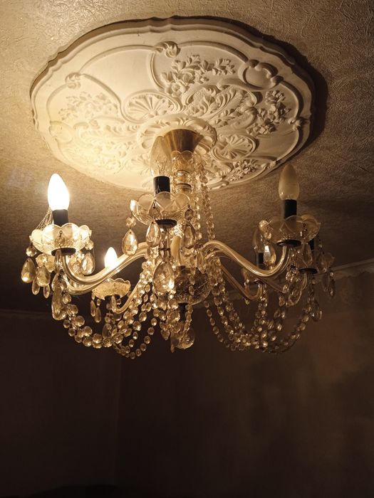 Люстра хрустальная Чехия