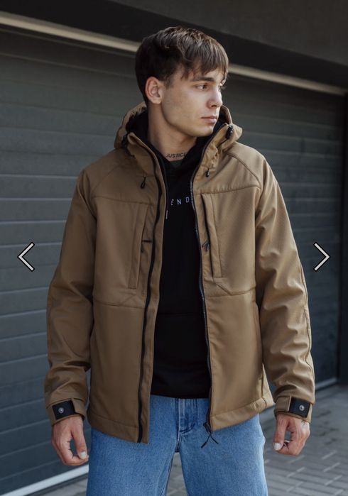 Куртка Staff soft shell coyote