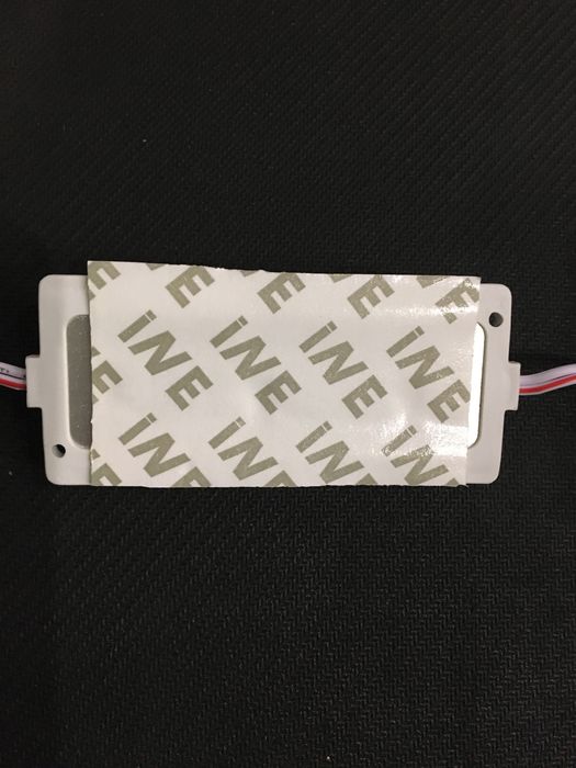 Світлодіодний модуль 3SMD з лінзами 12 v , білий пластик Avtoexpect