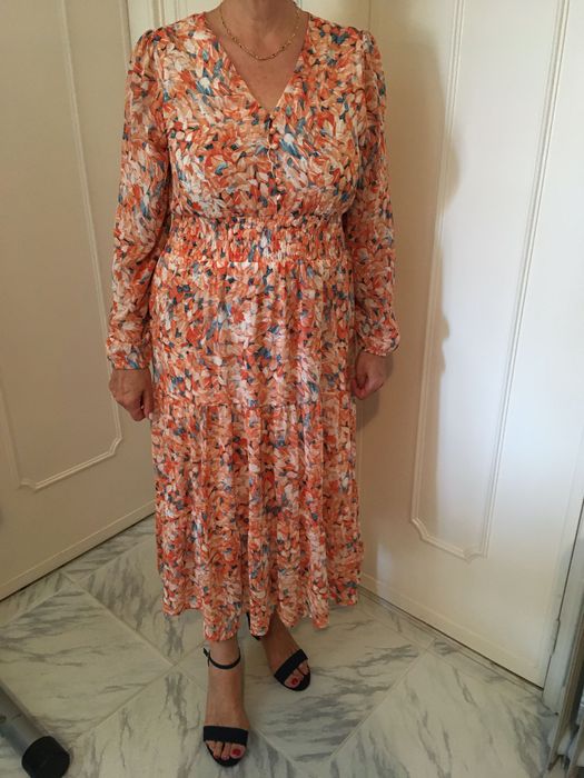 Vestido tamanho L, com forro