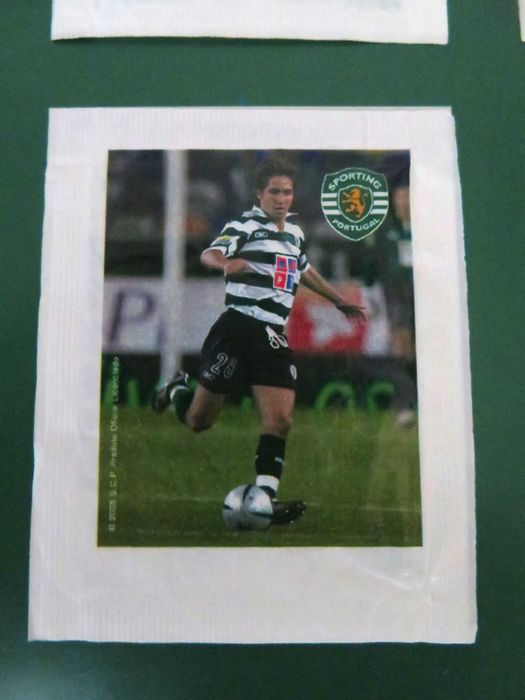 RARÍSSIMA Caderneta de saquetas de açúcar ( Sporting CP) época 2005/06