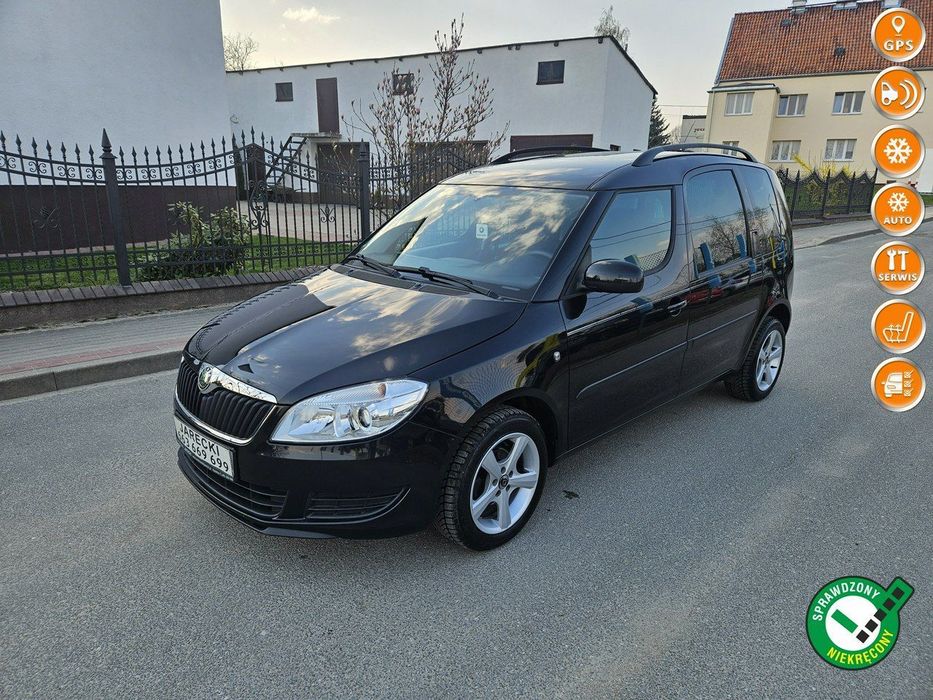 Skoda Roomster Opłacona Zdrowa Zadbana Serwisowana Bogato Wyposażona Po Serwisie