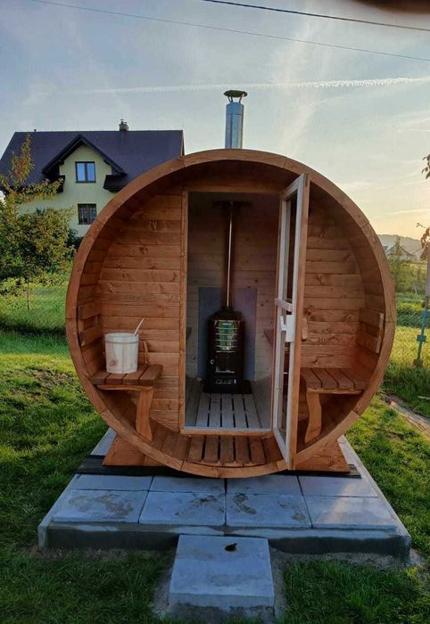 Sauna ogrodowa 240 cm