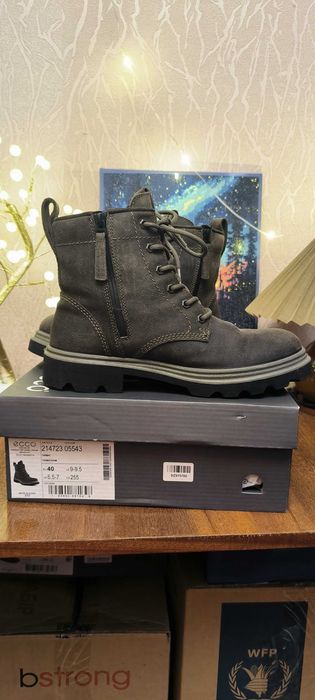 Жіночі черевики високі ECCO 21472305543, розмір 40, 25.7 см Зелені