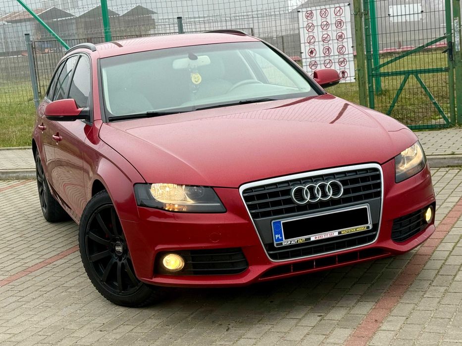 AUDI A4 B8 Avant 2010r. 2.0 TDI 6 Biegów PIĘKNY STAN Navi Skóry Alu 18