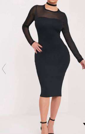 Vestido tamanhos grandes novo