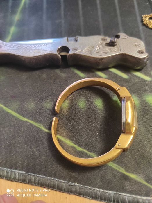 Часы кулон ссср Заря позолота Au 5 состояние