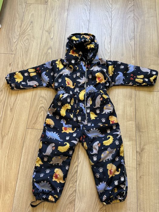 Теплый зимний комбезик от Degoza на 4-5 лет