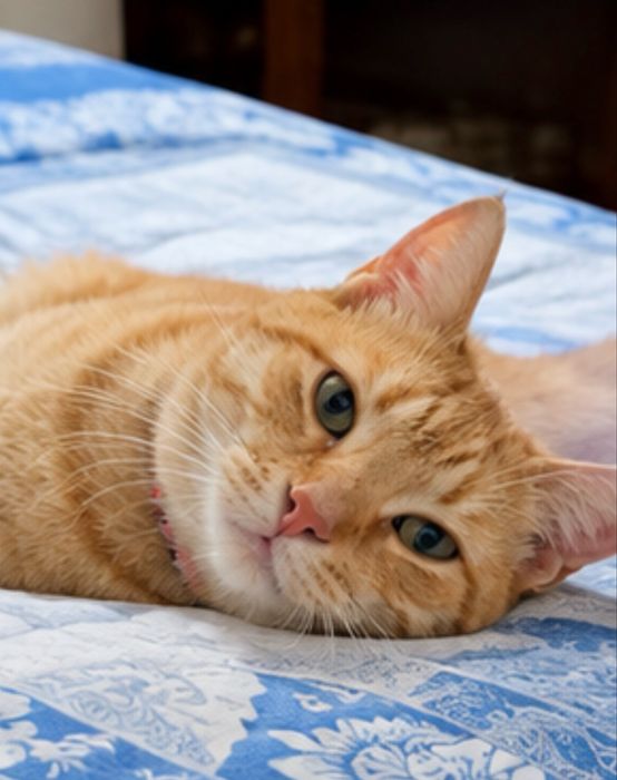 Рудий котик красень шукає дім