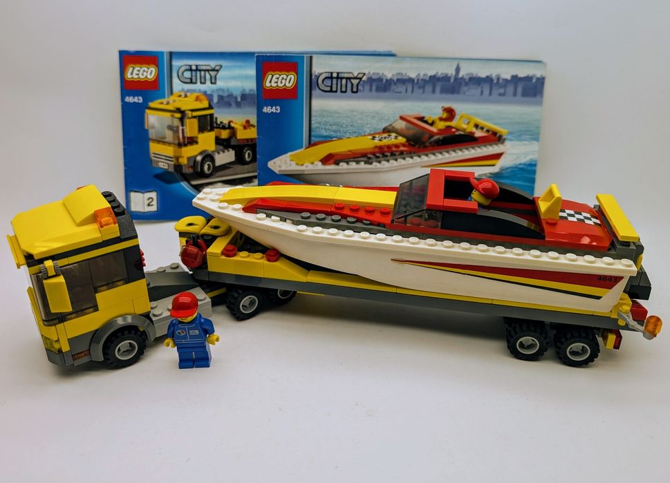 LEGO 4643 City Transporter motorówek
