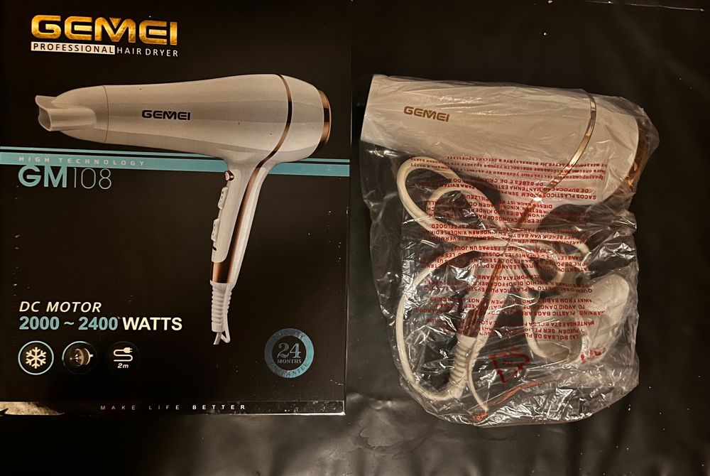 Фен Gemei GM 108 новий