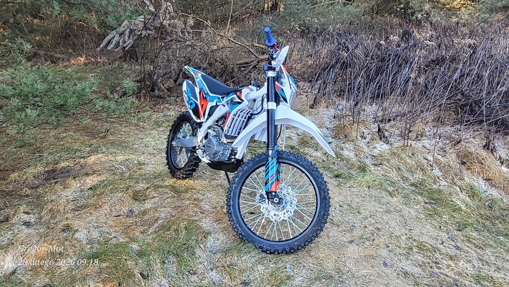 Nowy cross barton Nxt 250ccc maszyna dla wymagajacyh raty