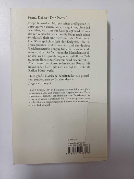 Franz Kafka - Der Prozejs