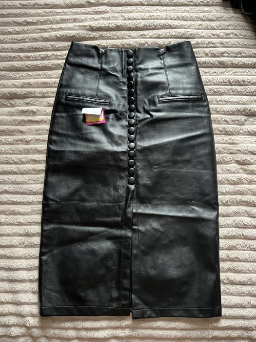 Шкіряна спідниця, нова