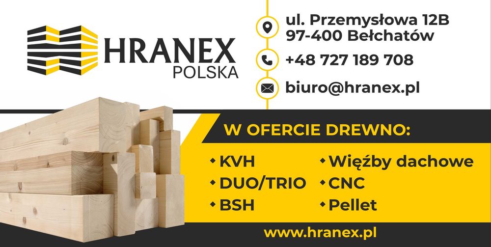 Drewno kosntrukcyjne C24 45x95 / KVH / DUO / BSH / ŁATY