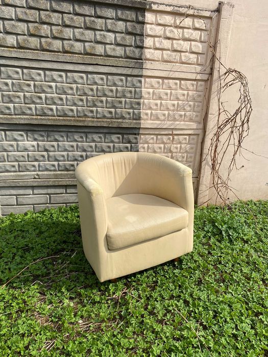 klasyczny fotel klubowy bucket chair, 2 sztuki