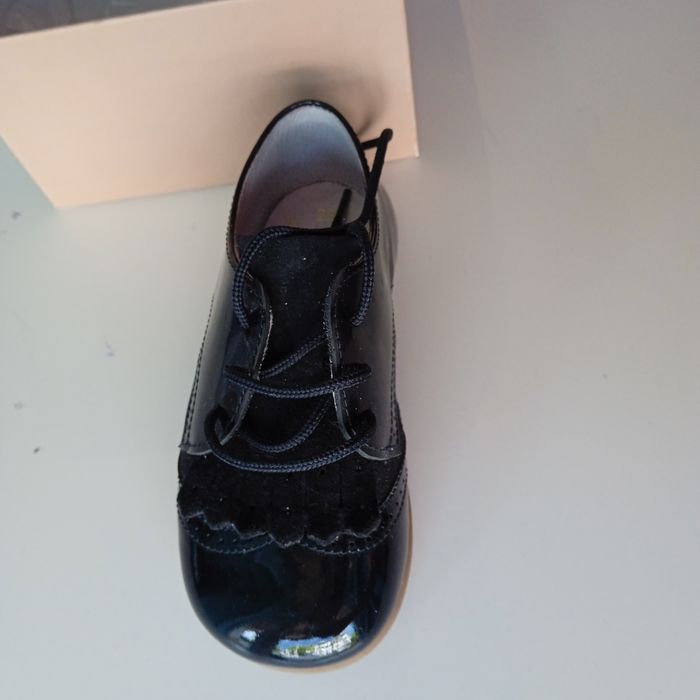 Sapato batizado azul